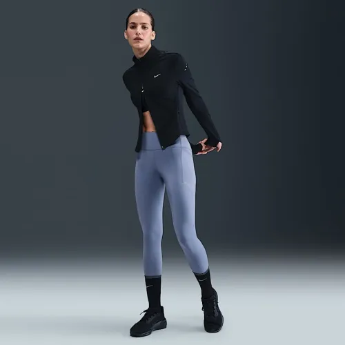 Nike Swift жіноча З високою талією 7/8 Running лосіни з кишенямиблакитний