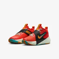 Nike Team Hustle D 12 Big дитячі баскетбольні Кросівки колір червоний