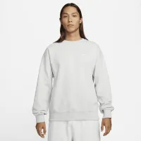 Nike Solo Swoosh мужские French Terry Crew цвет серый