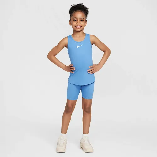 Nike Dri-FIT All Day Play Little дитячі 2-Piece Bike шорти комплект блакитний