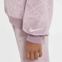 Nike Little дитячі 2-Piece Cozy Monogram Print комплект колір фіолетовий