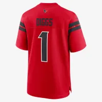 Stefon Diggs Houston Texans мужские Nike NFL Game Jersey цвет красный