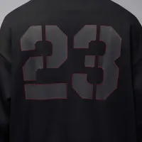 Nike Jordan Brooklyn мужские оверсайз Pullover Толстовка с капюшоном цвет черный