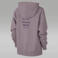 Nike Phoenix Suns Flight Fleece жіноча Jordan NBA Satin-Lined Pullover Толстовка з капюшоном колір фіолетовий
