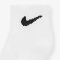 Nike Swoosh Baby/Toddler Ankle носки (6 пары) цвет белый