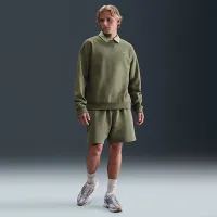 Nike Solo Swoosh чоловічі French Terry шорти колір зелений