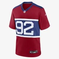 Michael Strahan New York Giants мужские Nike NFL Game Jersey цвет красный