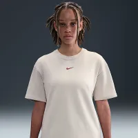 Nike NOCTA мужские футболка цвет коричневый