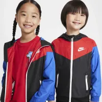 Nike Sportswear Windrunner Little детские Full-Zip Куртка цвет черный