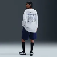 Nike Sportswear жіноча оверсайз Long-Sleeve футболка колір білий