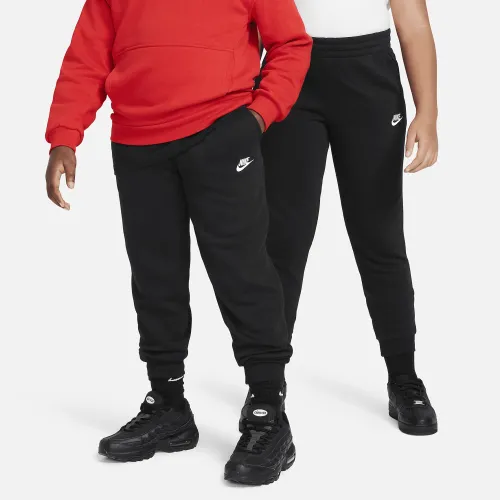Nike Sportswear Club Fleece Big дитячі Joggers (Extended Size) колір чорний