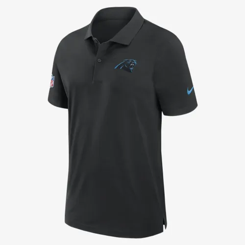 Carolina Panthers Sideline мужские Nike Dri-FIT NFL Polo цвет черный
