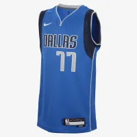 Luka Dončić Mavericks Icon Edition Big дитячі Nike NBA Swingman Jersey блакитний
