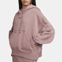 Nike Sportswear Phoenix Fleece жіноча Over-оверсайз Pullover Толстовка з капюшоном колір фіолетовий