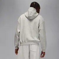 Nike Jordan Brooklyn Fleece чоловічі оверсайз Pullover Толстовка з капюшоном колір сірий