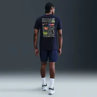 Nike мужские для гольфа футболка синий