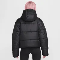 Nike Sportswear Classic Puffer жіноча Therma-FIT Loose Hooded Куртка колір чорний