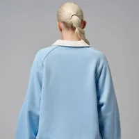 Nike Jordan Flight Fleece женская Rugby Top синий