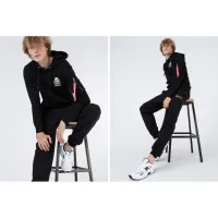 Штани Alpha Industries Organics EMB Regular Jogger 106364649 - Чорні