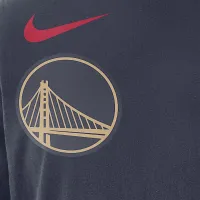 Golden State Warriors Courtside City Edition чоловічі Nike NBA Max90 Long-Sleeve футболка блакитний