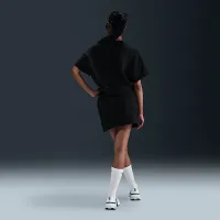 Nike Sportswear Club Fleece женская Loose Top цвет черный