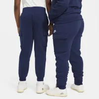 Nike Sportswear Club Fleece Big детские Cargo Pants (Extended Size) синий
