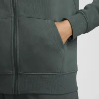 Nike Sportswear Club Fleece жіноча Full-Zip Толстовка з капюшоном колір зелений