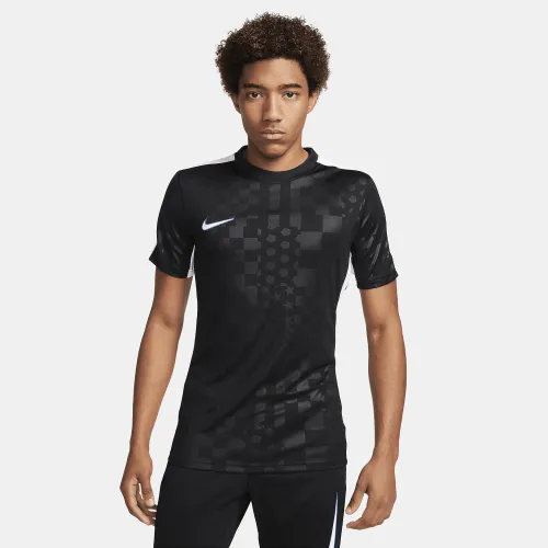 Nike Academy мужские Dri-FIT Soccer Short-Sleeve Top цвет черный