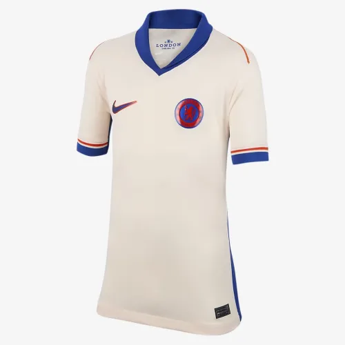 Chelsea FC 2024/25 Stadium Away Big детские Nike Dri-FIT Soccer Replica Jersey цвет коричневый