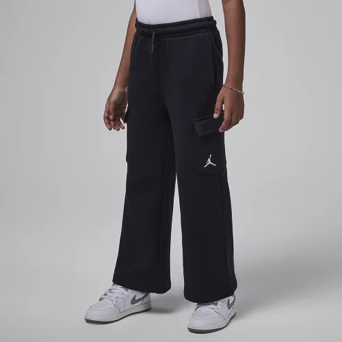 Nike Jordan Y2K Little детские Fleece Cargo Pants цвет черный