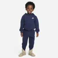 Nike Sportswear Club Fleece Toddler Pullover Толстовка с капюшоном синий