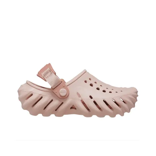 Шлёпанцы Crocs Echo Clog 208190-6TY - Розовые