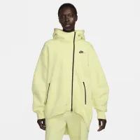 Nike Sportswear Tech Fleece жіноча оверсайз Full-Zip Толстовка з капюшоном Cape колір зелений