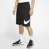 Nike Sportswear Club мужские Graphic шорты цвет черный