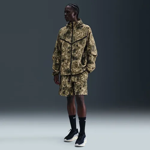 Nike Tech мужские Dri-FIT Woven Camo шорты цвет коричневый