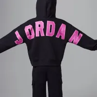 Nike Jordan Y2K Little детские Pullover Толстовка с капюшоном цвет черный