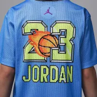 Nike Jordan Customized Air Big детские Soccer Jersey синий