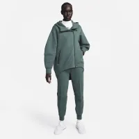 Nike Sportswear Tech Fleece женская оверсайз Full-Zip Толстовка с капюшоном Cape цвет зеленый