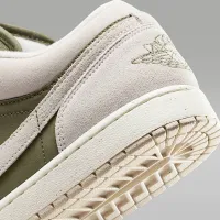 Nike Air Jordan 1 Low SE мужские Кроссовки цвет зеленый