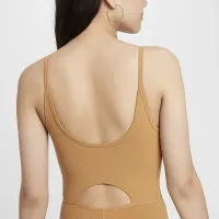 Nike One Girls' Dri-FIT Unitard цвет коричневый