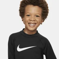 Nike Swim Little детские (для мальчиков) Long-Sleeve Hydroguard цвет черный