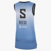 Angel Reese Chicago Sky 2024 Rebel Edition Nike Dri-FIT WNBA Victory Jersey блакитний