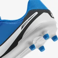 Nike Jr. Tiempo Legend 10 Academy Little/Big детские Multi-Ground Low-Top футбольные бутсы синий