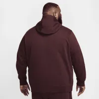 Nike Sportswear Club Fleece Pullover Толстовка с капюшоном цвет красный