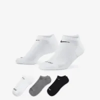 Nike Everyday Plus Cushion тренувальні No-Show шкарпетки (3 пар) різнокольорові