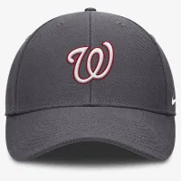Washington Nationals Club мужские Nike Dri-FIT MLB Adjustable Hat цвет серый