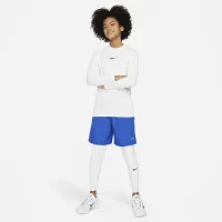 Nike Pro Dri-FIT Big дитячі (для хлопчиків) Tights колір білий