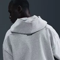 Nike Standard Issue чоловічі Therma-FIT Full-Zip баскетбольні Толстовка з капюшоном колір сірий