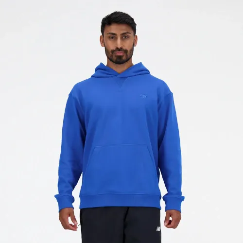 Кофта/футболка New Balance MT41534BUL - Голубая