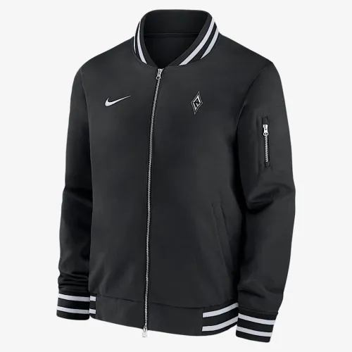 Las Vegas Aces чоловічі Nike WNBA Bomber Куртка колір чорний